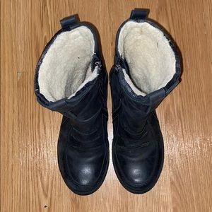 COPY - V-Italia Black Leather Boots - fits size 6…